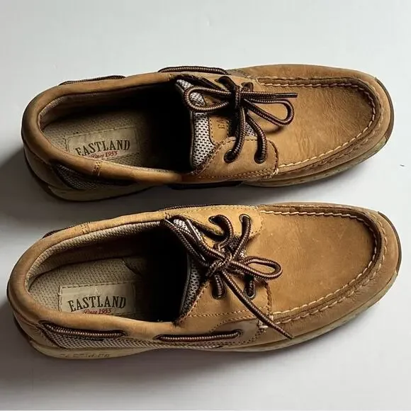EASTLANDS Women's Solstice Lace Up Boat Shoes Sz 7 - Picture 2 of 15